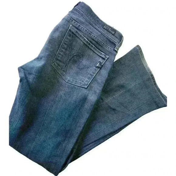 Citizens of Humanity INGRID Flare Jeans by Jerome Dahan Size 27 Y2K Hard to Find - Picture 1 of 15